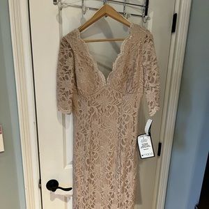 Night way size 10 dress lace